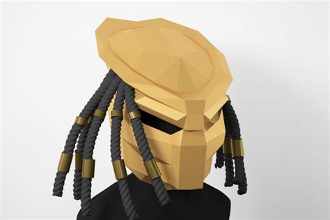 Image result for Custom Predator Mask Cut Out
