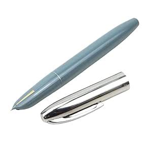 GOLD LEAF Hero Original 565 Aerometric Fountain Pen – Stainless Steel ...