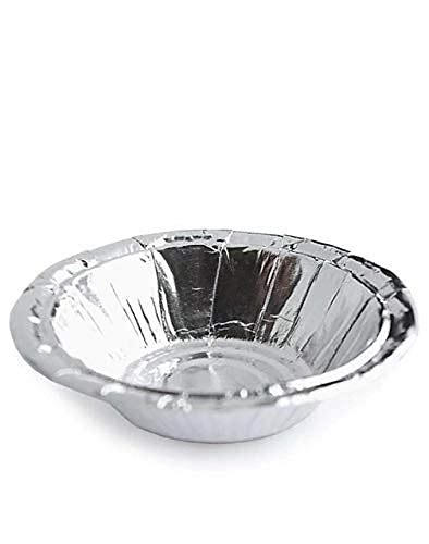Buy KRUM Paper Solid Bowl, 150 piece, Silver Online at Low Prices in ...