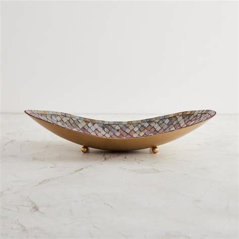 Buy Fiesta Blazer Mosaic Platter-Glass- 40 x 22 cm from Home Centre at ...
