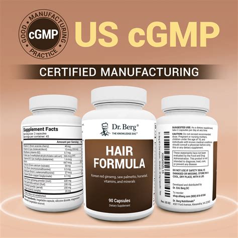 Hair Formula 45-day supply – Dr. Berg