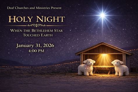 A Holy Night – Christmas Play & Holiday Concert Celebration with ...