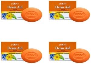 derm aid Soap Effective in Acne Pimples and Rashes of Face Pack OF 4 ...