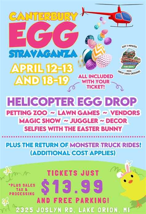 Canterbury EGGstravaganza – Canterbury Village – Lake Orion