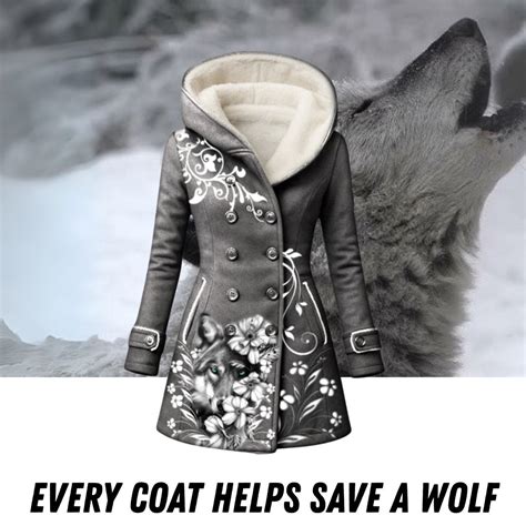 Wolf Mission Coat For Women