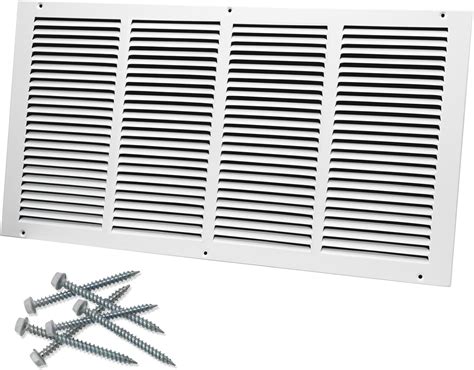 Howeall 24"W x 12"H [Duct Opening Size] Steel Return Air Grille, Air ...