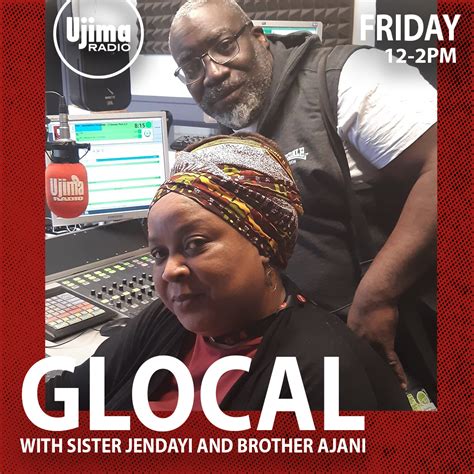 Weekly Schedule - Ujima Radio