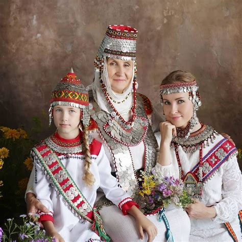 Чувашский национальный костюм Чувашия Chuvash people