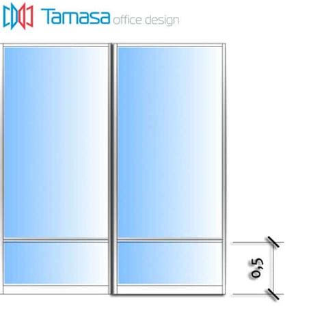 Mamparas de Aluminio, Madera ,Vidrio para Oficinas | Tamasa