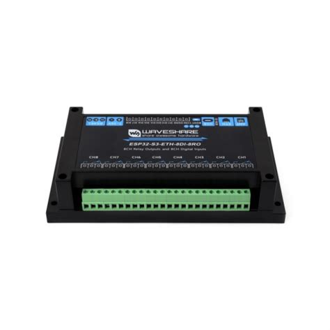 Buy Waveshare Industrial 8-Channel ESP32-S3 WiFi Relay Module Online in ...