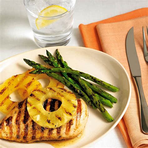 Grilled Chicken and Pineapple - Dole® Sunshine
