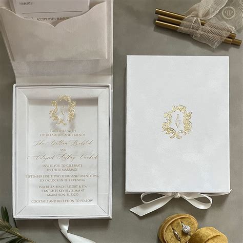 Image result for Box Wedding Invitations