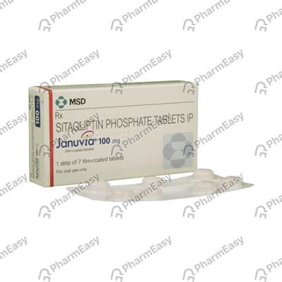 Januvia 100 MG Tablet (10): Uses, Side Effects, Price & Dosage | PharmEasy