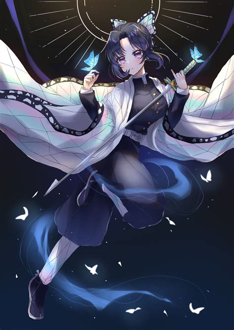 Kochou Shinobu (Shinobu Kochō) - Kimetsu no Yaiba - Image by Pixiv Id ...