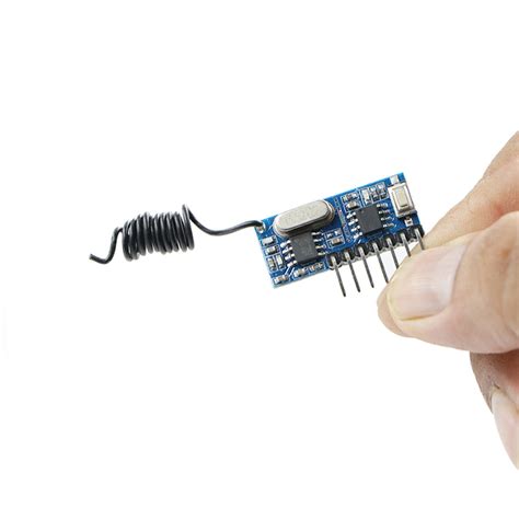 [Combo 3] 4 Channel QIACHIP Wireless 433Mhz RF Module Receiver with Re