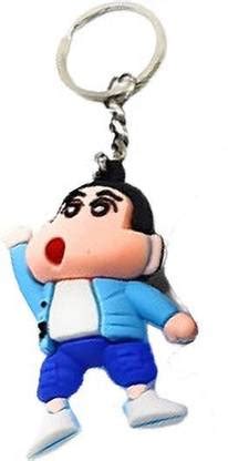 Newview 3D Rubber of Cute Shinchan keychain use as Bag Charm, Car ...