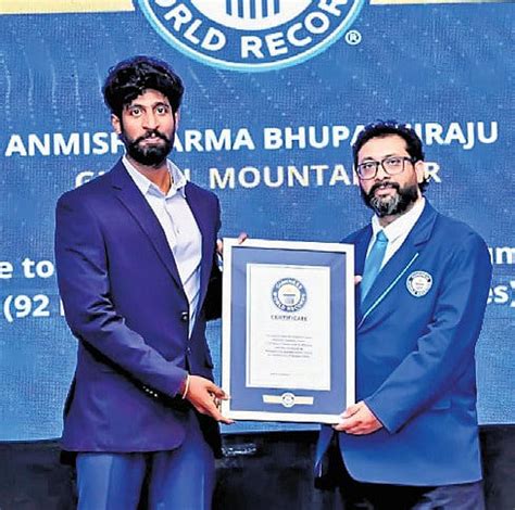 Vizag’s Anmish turns taunt into Guinness World Record feat