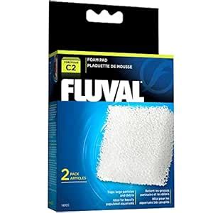Fluval C2 Foam Pad - 2-Pack : Amazon.in: Pet Supplies