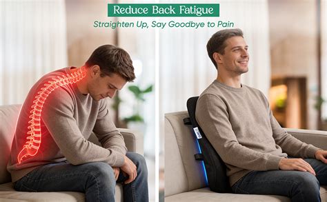 SAYO Back Support for Office Chair – Memory Foam Lumbar Support Cushion ...