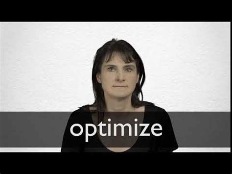 Image result for Optimize Definition Dictionary