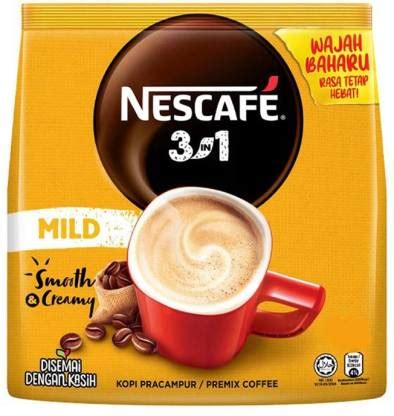 Nescafe 3in1 Smooth & Creamy Mild 30 Stick Instant Coffee Price in ...