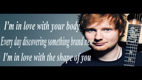 Shape of You Lyrics - Ed Sheeran - YouTube