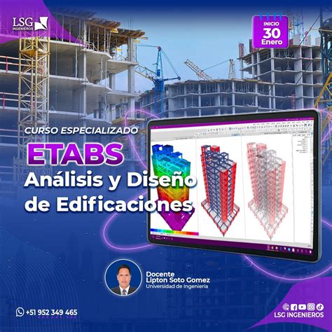 ETABS Análisis y Diseño de Edificaciones 2025 - I - Lsgingenieros