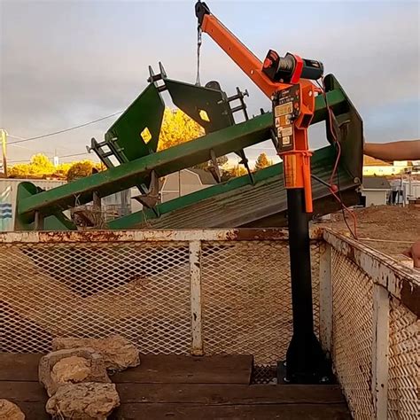 Buy Winch 0.5T Folding Truck-ed Bed Crane Hoist Lift Pickup with ...