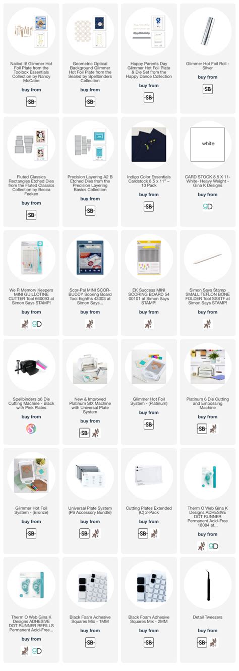 Image result for Spellbinders Craft Tools Tutorials