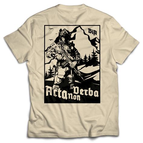 Brothers in Arms Acta non Verba T-Shirt | STEINADLER