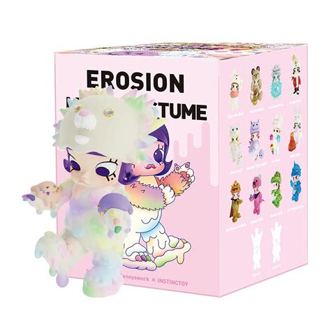 Buy POP MART MOLLY × INSTINCTOY EROSION MOLLY COSTUME SERIES SET ...