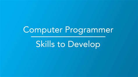 Image result for Computer Programmer Skills