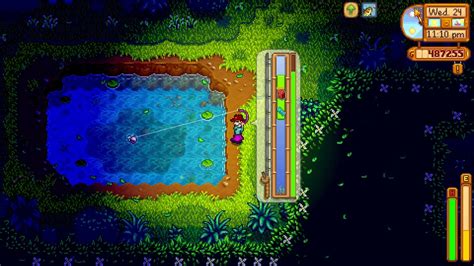 How to catch a Woodskip fish in Stardew Valley - YouTube