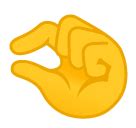 🤏 Pinching hand emoji copy paste png download