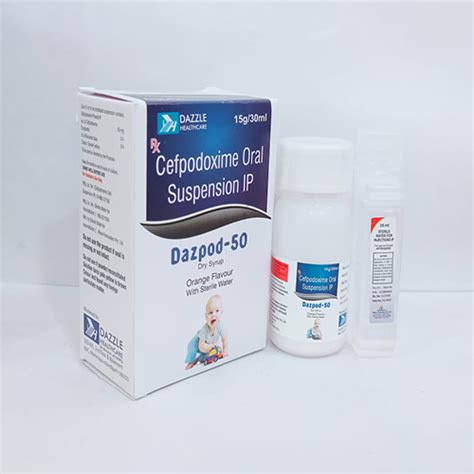 DAZPOD-50 With Water Dry Syrup Novalab Healthcare Pvt. Ltd.
