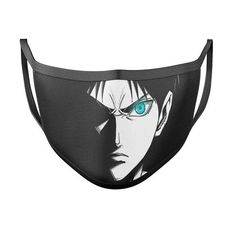 The Midle Skool Eren Yeager Mask 2 Ply Soft Cloth Face Mask : Amazon.in ...