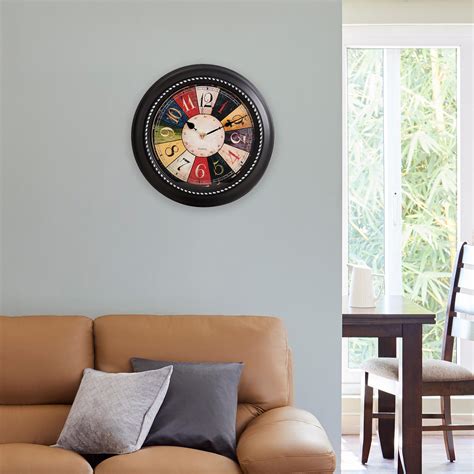 Buy Casablanca Coloured Round Dial Wall Clock from Home Centre at just ...