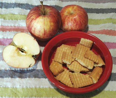 compote pomme biscuit
