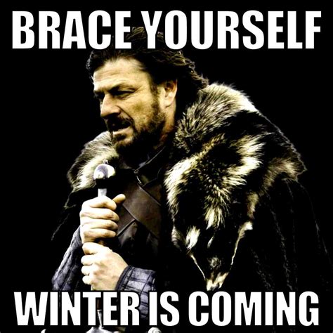 Brace Yourself Meme Snow