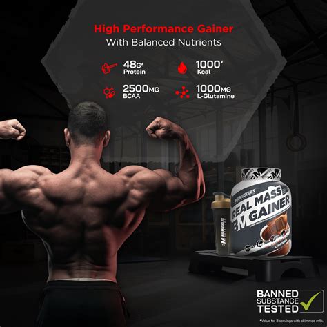 Buy Real Mass gainer - BigMuscles Nutrition