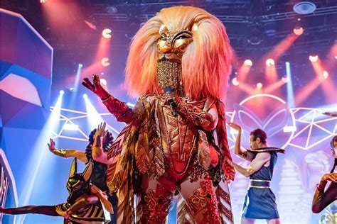 Image result for Masked Singer Lion Performance