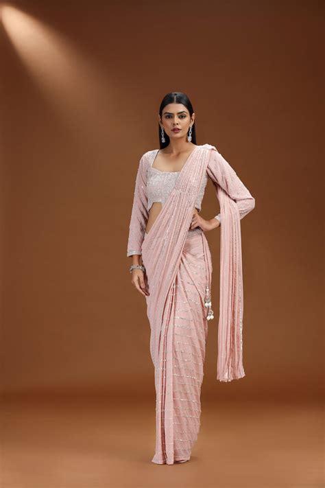 Buy Pre-Stitched Saree | Online Ready-to-Wear Saree at Best Price