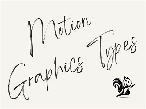 Types of Motion Graphics 的图像结果