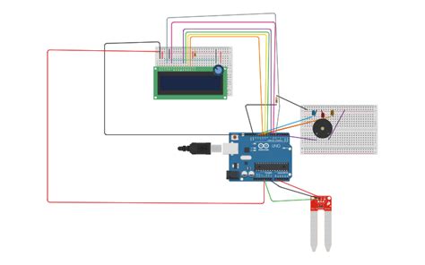 Image result for Soil Moisture Sensor Using Arduino Tinker CAD