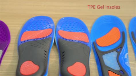 Tpe Tpu Carbon Fiber Other Sports Arch Support Gel Orthopedic Orthotic Insole Flat Shoe Insoles ...