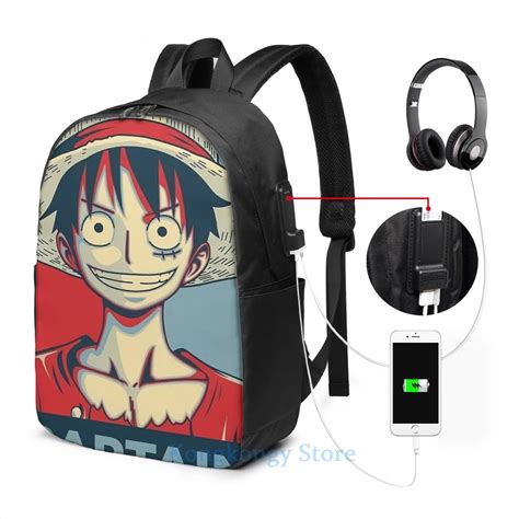 Captain Monkey D. Luffy Backpack - One Piece Poster Design – CRAZE