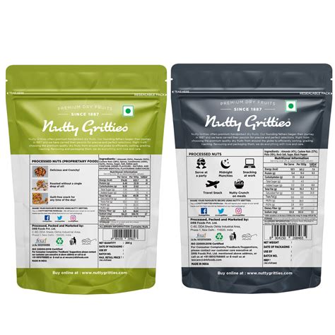 Smoked Cocktail Mixed Nuts, Thai Chilli Blend Combo pack - 400g – Nutty ...