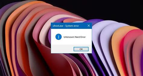 How to Fix Unknown Hard Error on Windows 10 / 8 / 7