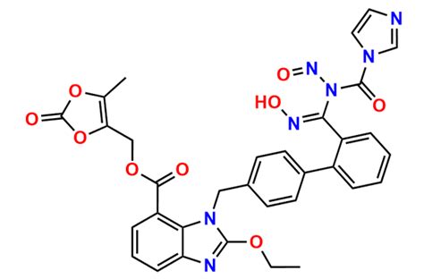 N-Nitroso Azilsartan Imidazole Carbonyl Dioxolene | CAS No- NA | NA