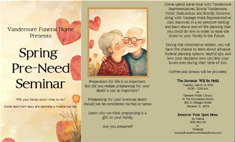 Vandemore Funeral Homes & Crematory | Geneseo IL